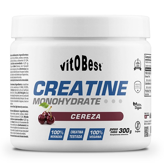 Creatine Monohydrate 300 gr con sabor