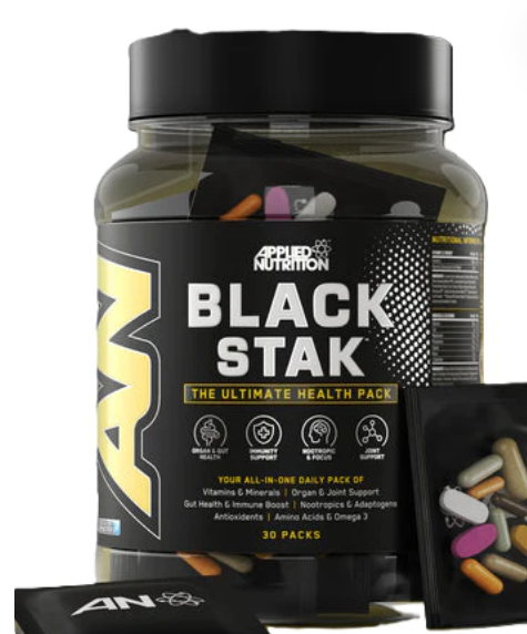 Black Stak - The Ultimate Health Pack (30 packs in each tub)