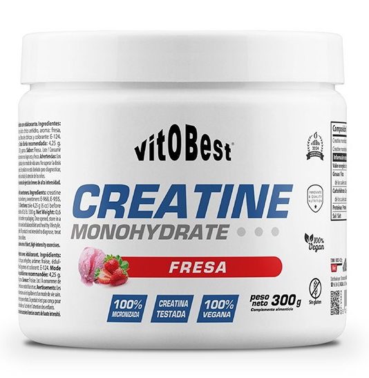 Creatine Monohydrate 300 gr con sabor