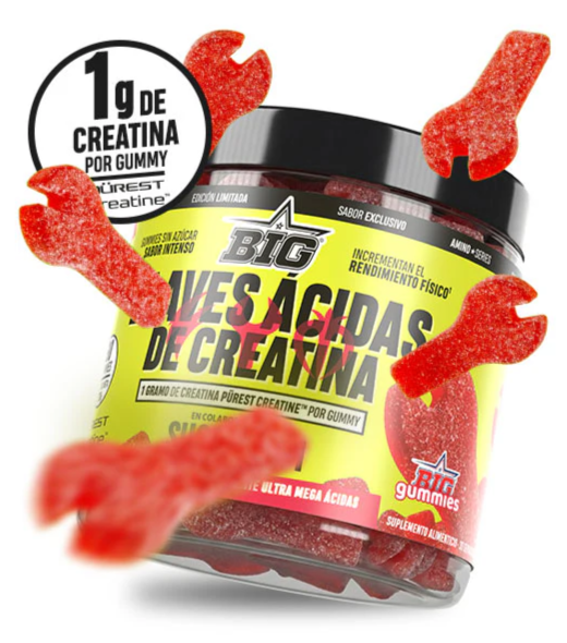 LLAVES ÁCIDAS DE CREATINA (90 gummies)
