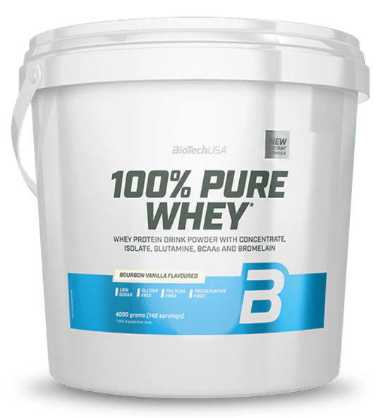 100% Pure Whey bebida de proteína en polvo - 4000 g