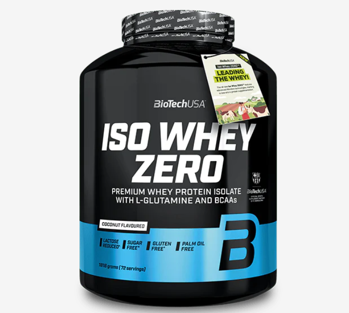 Iso Whey Zero bebida de proteína en polvo - 1816 g