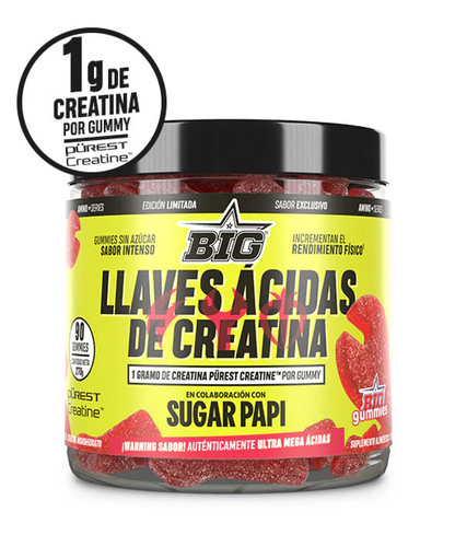 LLAVES ÁCIDAS DE CREATINA (90 gummies)