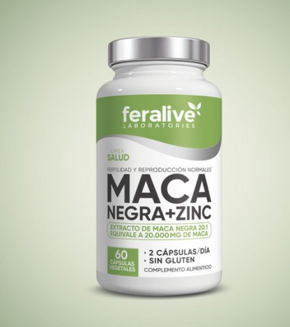 Maca Negra + Zinc