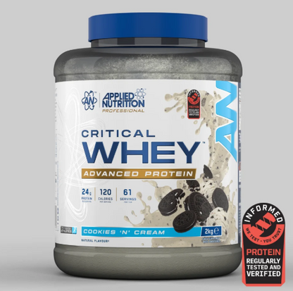 Critical Whey Protein 2kg (67 Servings)