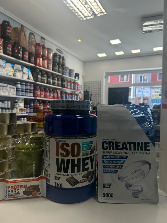 ISOWHEY  1 KG+CREATINA MICRONIZED 500GR (PACK)