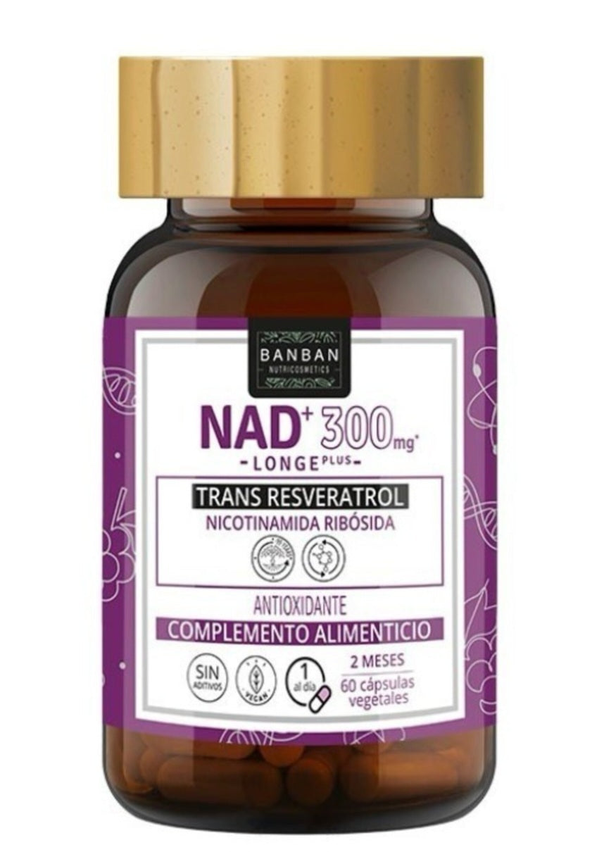NAD+ 300mg con Trans Resveratrol