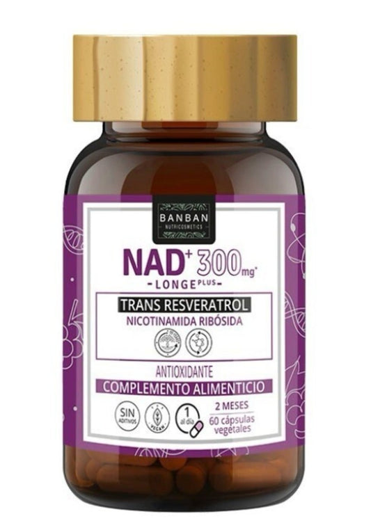 NAD+ 300mg con Trans Resveratrol
